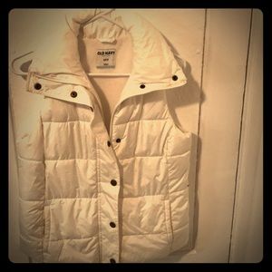 Old navy white vest